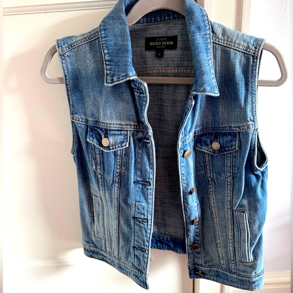 Jcrew Women's Denim Vest